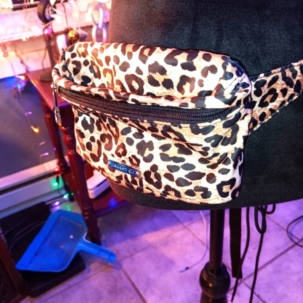 Leopard Print Fanny Pack